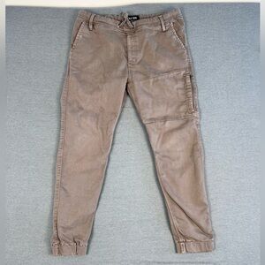 DU/ER N2X Slim Fit Brown Casual Jogger Pants Jeans